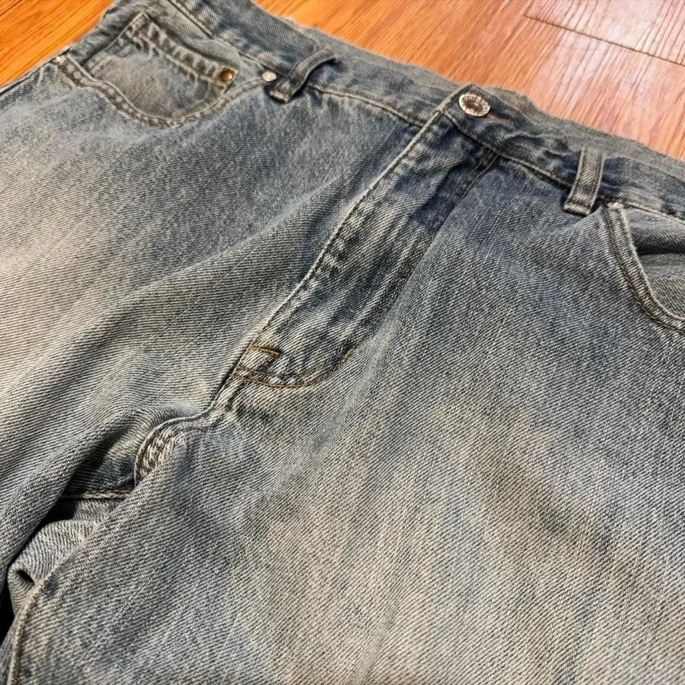 Union Bay Men's Jeans Y2K Baggy Skater Loose Blue 2000s Measures 35x33